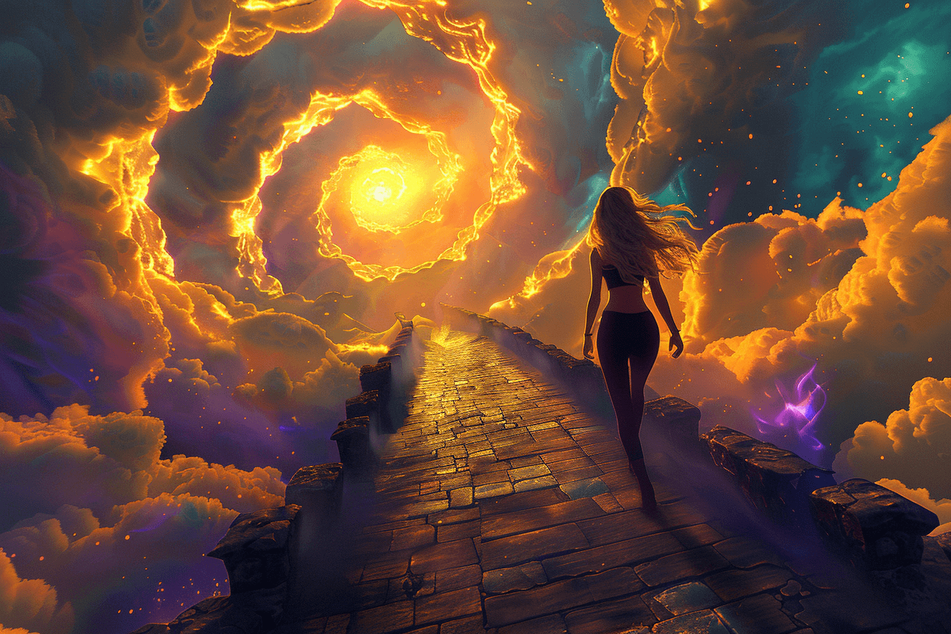 Aurora Rifting through the multiverse